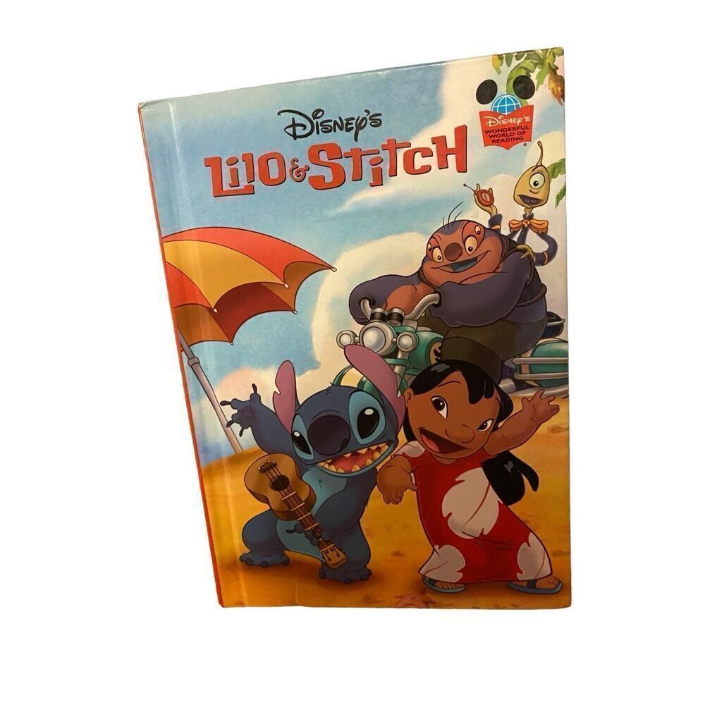 Disney Lilo And Stitch Childrens Hardcover Book Bedtime Kids